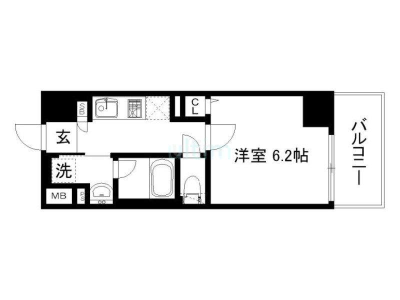 アスヴェル京都西七条 間取り