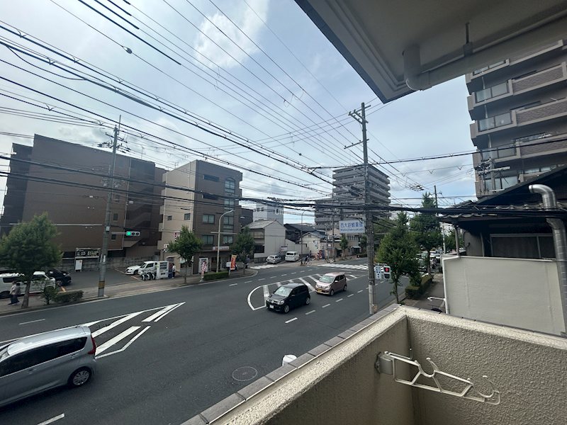 プレジール西院 眺望