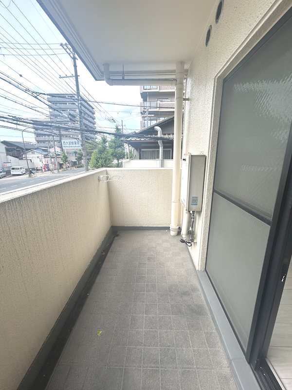 プレジール西院 ベランダ