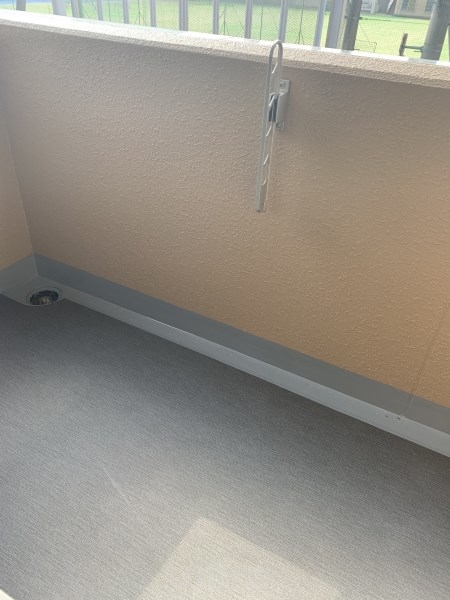 アクアプレイス京都三条朱雀 ベランダ