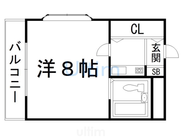 ヴィラエトワール西院 間取り