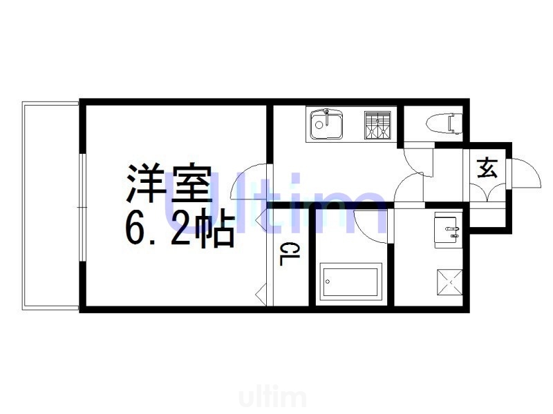 アスヴェル京都外大前 間取り