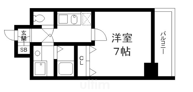 アスヴェル京都外大前 間取り