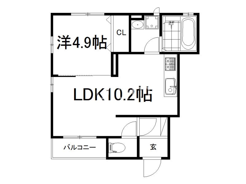 D-room宇治南山 間取り