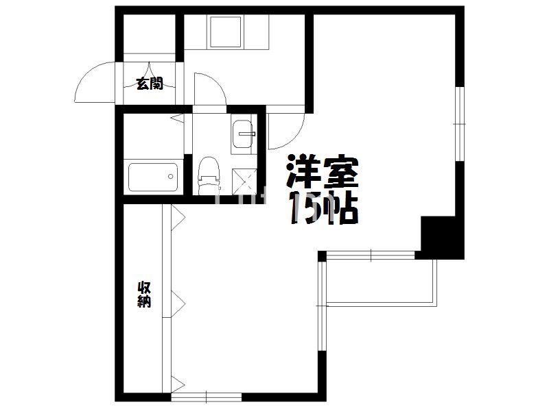 デアッシュ西京極 間取り