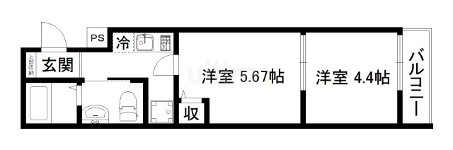 いろは梅小路 間取り