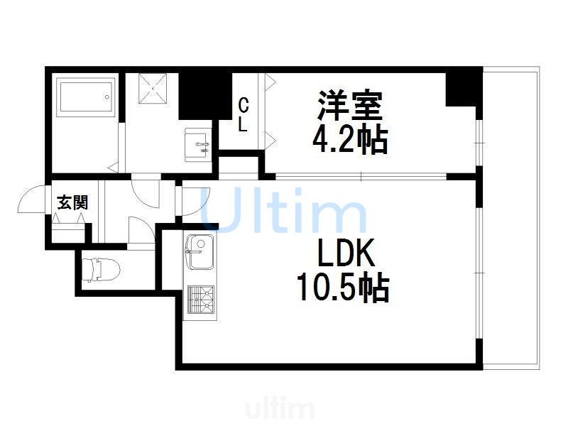 モンドール西院 間取り