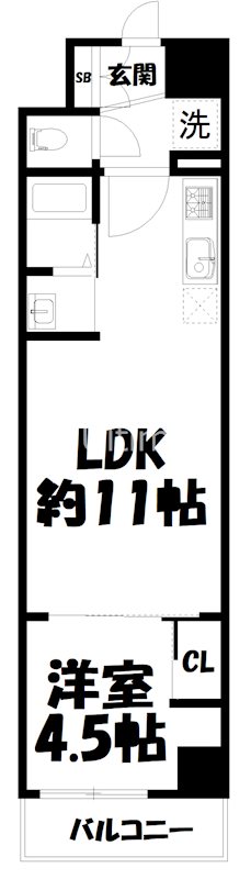 スワンズ京都東寺ガーデン 間取り