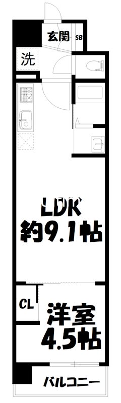 スワンズ京都東寺ガーデン 間取り