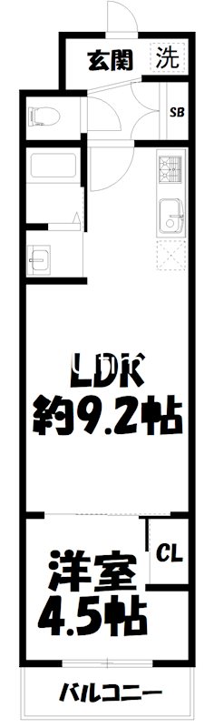 スワンズ京都東寺ガーデン 間取り