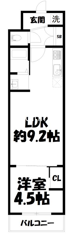 スワンズ京都東寺ガーデン 間取り