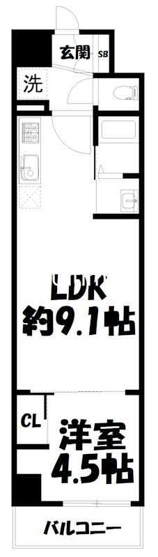 スワンズ京都東寺ガーデン 間取り
