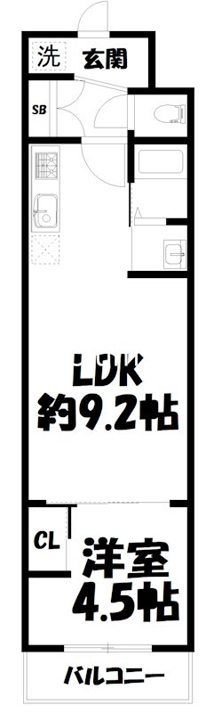 スワンズ京都東寺ガーデン 間取り