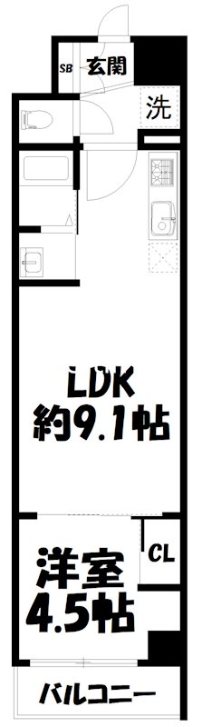 スワンズ京都東寺ガーデン 間取り