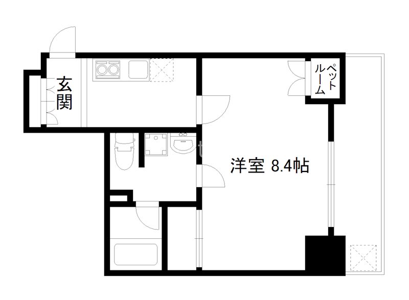 Ｉarts七条大宮 間取り
