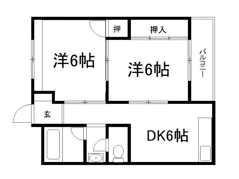 サンハイム笹野 間取り