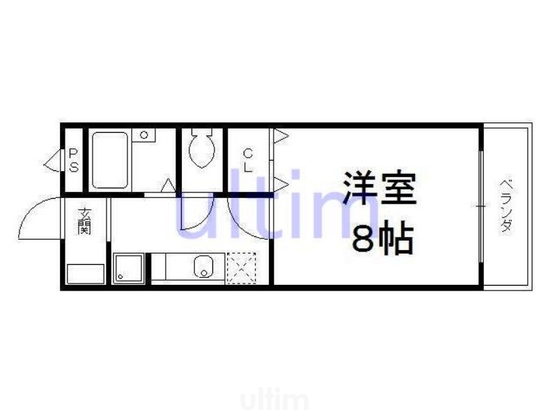 セントラル槙島 間取り