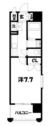 ベラジオ四条大宮 間取り