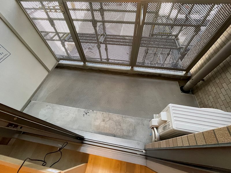 casa verde高辻 ベランダ