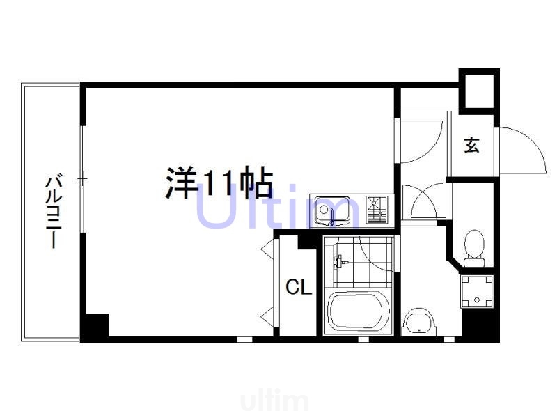 エバーグリーン六地蔵駅前 間取り