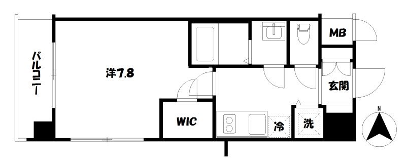 アスヴェル京都壬生WEST 間取り