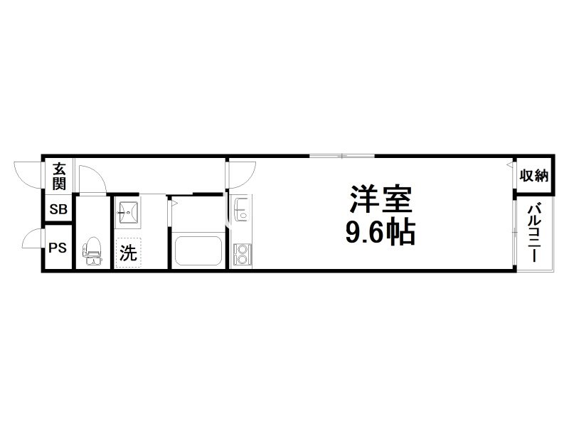 ラパン四条大宮 間取り