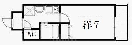 プレサンス京都四条烏丸クロス 間取り