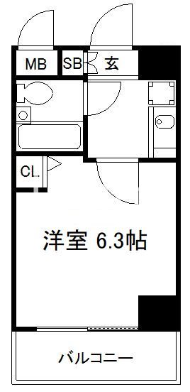 デリード河原町 間取り