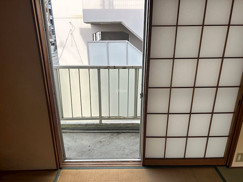 洛西マンションNo.1 ベランダ