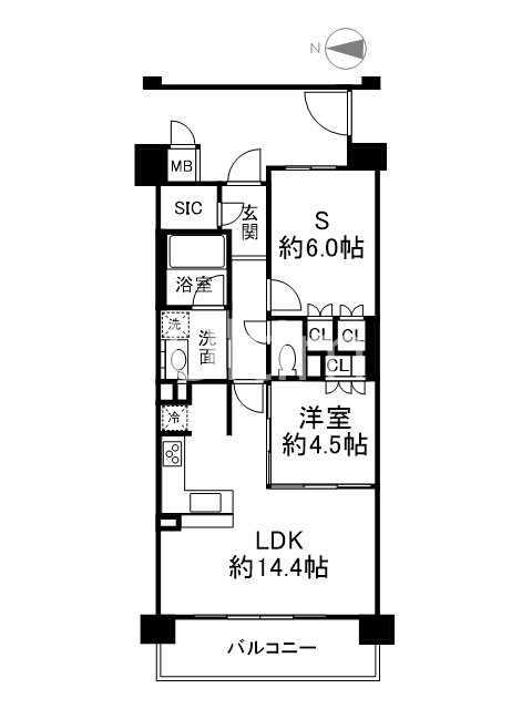 レジデンスザ京都東山大和大路 間取り
