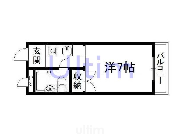 ハイツ池本Ⅱ 間取り