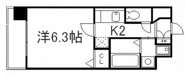 アスヴェル京都堀川高辻 間取り