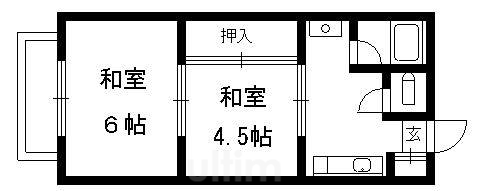 ハイツ新開 間取り
