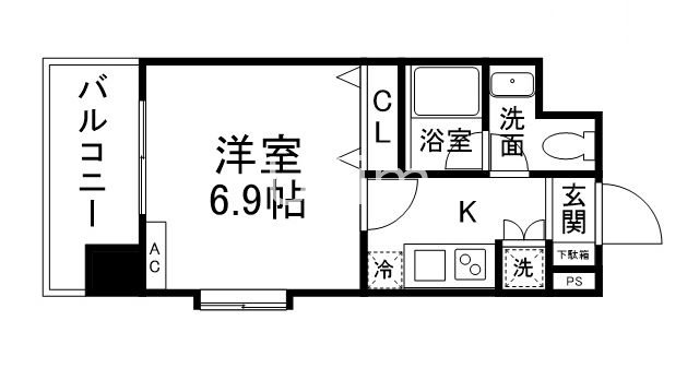 ベラジオ烏丸三条 間取り
