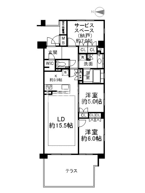 レジデンスザ京都東山大和大路 間取り