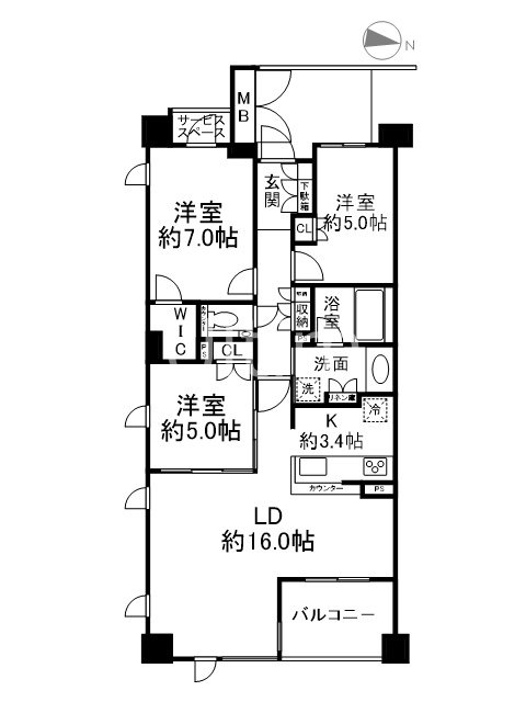 レジデンスザ京都東山大和大路 間取り