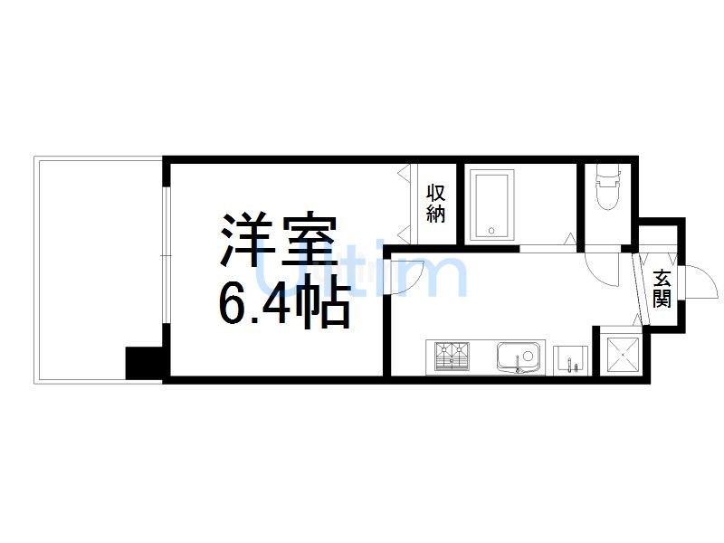 スワンズ京都五条大宮 間取り
