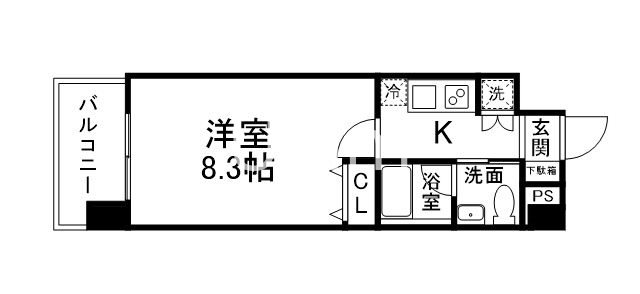 ベラジオ烏丸三条 間取り