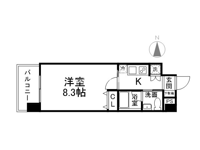 ベラジオ烏丸三条 間取り