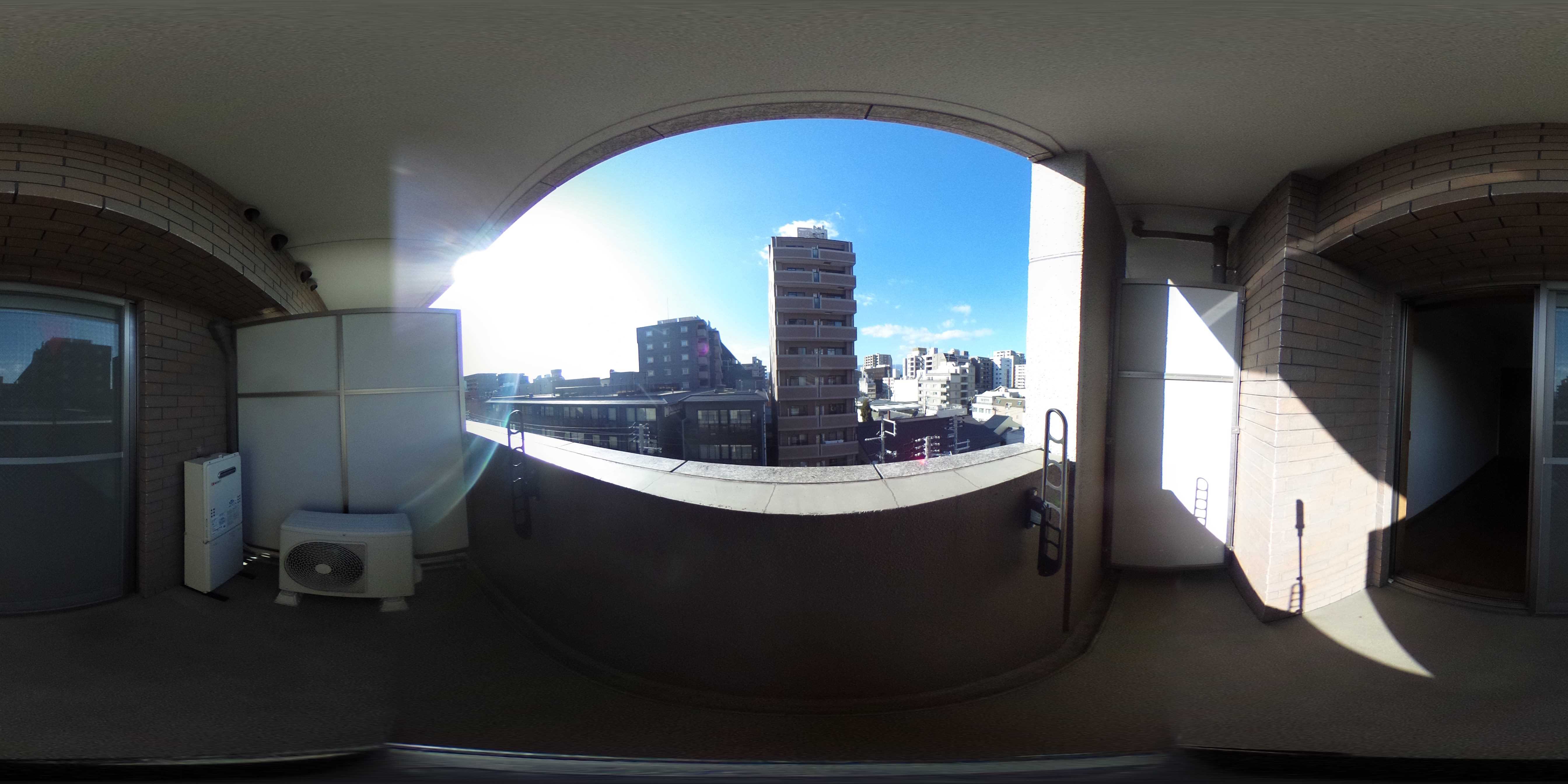 ベラジオ烏丸三条 ベランダ