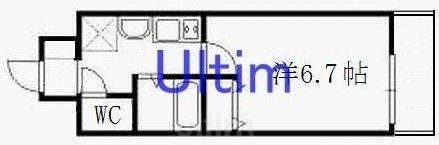 プレサンス京都四条烏丸クロス 間取り