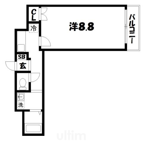 casa verde高辻 間取り