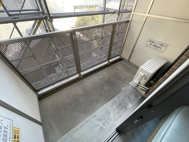 casa verde高辻 ベランダ