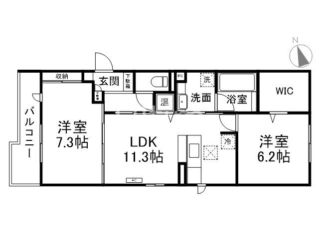 アプローズ・ドムス 間取り