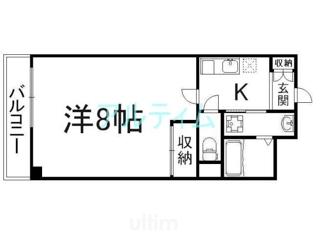 Ｇ・Ｆ四条烏丸 間取り