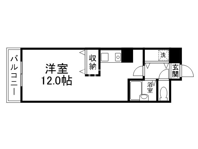 エリーフラッツ西ノ京 間取り