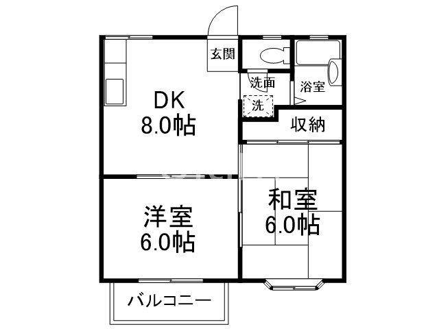 嵐山リバーサイドⅠ 間取り