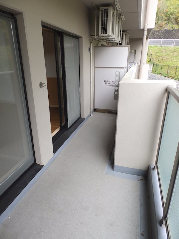 グランドール広野Ⅱ番館 ベランダ