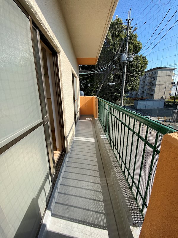 北川マンション ベランダ