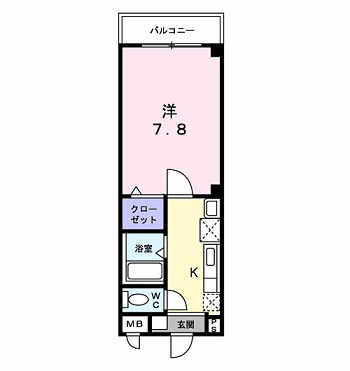 ジェルメ行伊 間取り